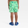 Toddler Boys' Ombre Chameleon Swim Shorts - Cat & Jack™ Green - 2 of 3