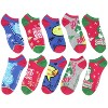 Elf The Movie Buddy The Elf Sayings 5 Pairs No Show Ankle Socks For Women - 2 of 4