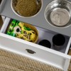 DSVIMOY Large Elevated Dog Bowls with Storage, Raised Dog Bowl Stand, White, 23.5"*11.75"*14.25" - 4 of 4