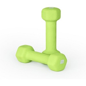 CAP Barbell Neoprene Coated Dumbbell Set, Color Coded Free Weights, Multiple Sizes & Color Options - 1 of 4