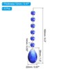 Unique Bargains Crystal Pendants Teardrop Beads for DIY Lamp Arts Crafts Decoration 6 Pcs - 2 of 4