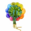 Morawski 4.0 Inch Rainbow Flower Clip-On Spring Easter Summer Clip-On Tree Ornaments - 3 of 4