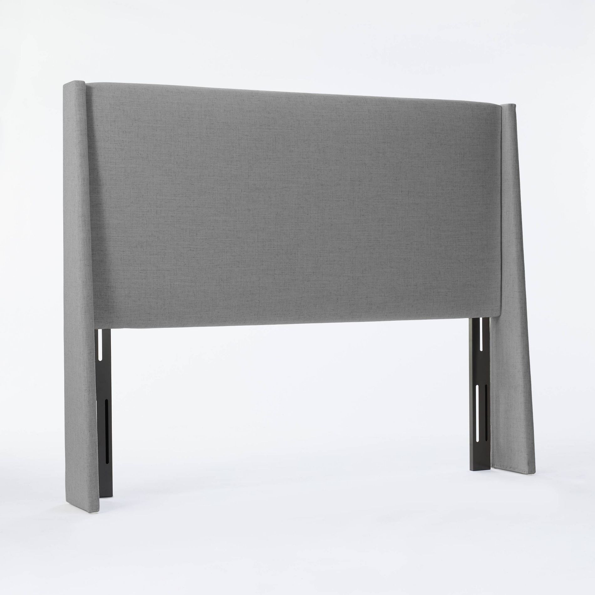 King Encino Fully Upholstered Headboard Gray - Threshold™ designed with Studio McGee
