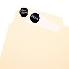 Avery Hand Written Color Coding Labels 3/4" Dia. Black 28/Sheet ET5459 - 2 of 4