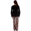 Just Love Womens Ultra-Soft Pajama Pant Set with Matching Socks - 3 Piece Micro Fleece PJ Set - 2 of 3