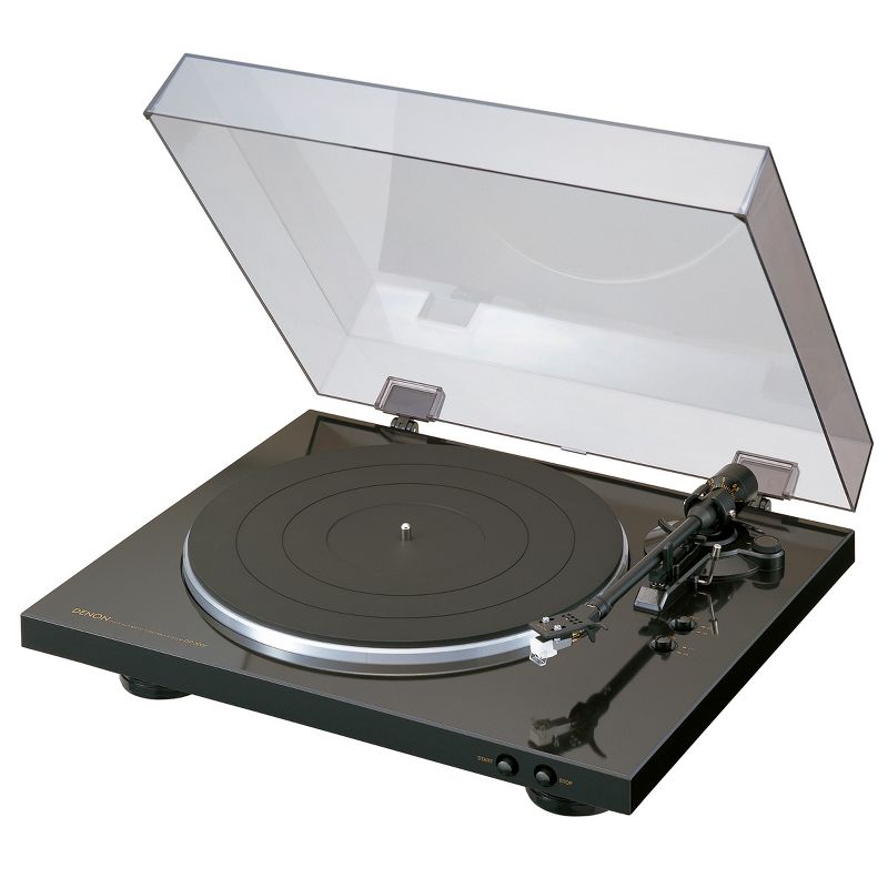 Denon DP-300F Fully Automatic Analog Turntable with MM Cartridge, 1 of 7