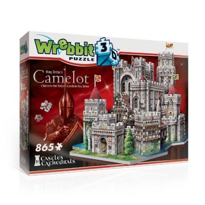 Wrebbit King Arthur's Camelot 3D Puzzle 865pc