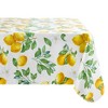 Elrene Vintage Lemon and Citrus Blooms Printed Vinyl Indoor/Outdoor Tablecloth - Elrene Home Fashions - 2 of 4