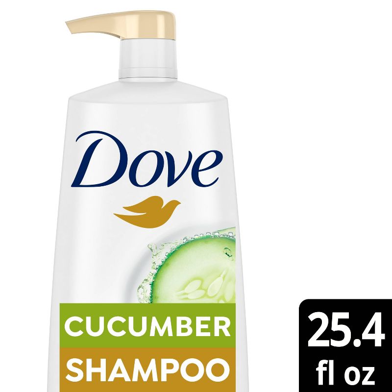 Dove Beauty Cucumber &#38; Moisture Shampoo - 25.4 fl oz, 1 of 9