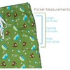Pavilion Gift Company - Camp Life - XS Green Lounge Pants - Pajama Bottoms - 4 of 4