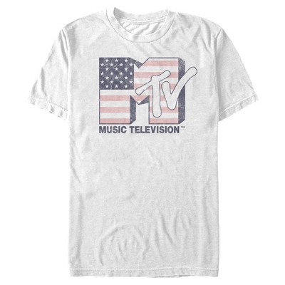 Men's MTV Stars 'n' Stripes Logo T-Shirt