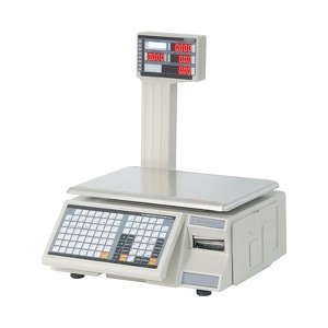VEVOR Electronic Price Computing Scale, 66 LB Digital Deli Weight Scales, LCD & LED Digital Commercial Food Fruit Meat Produce Counting Weight - 1 of 4