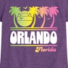 Girls' - Instant Message - Orlando, Florida Fitted Short Sleeve Graphic T-Shirt - 2 of 4