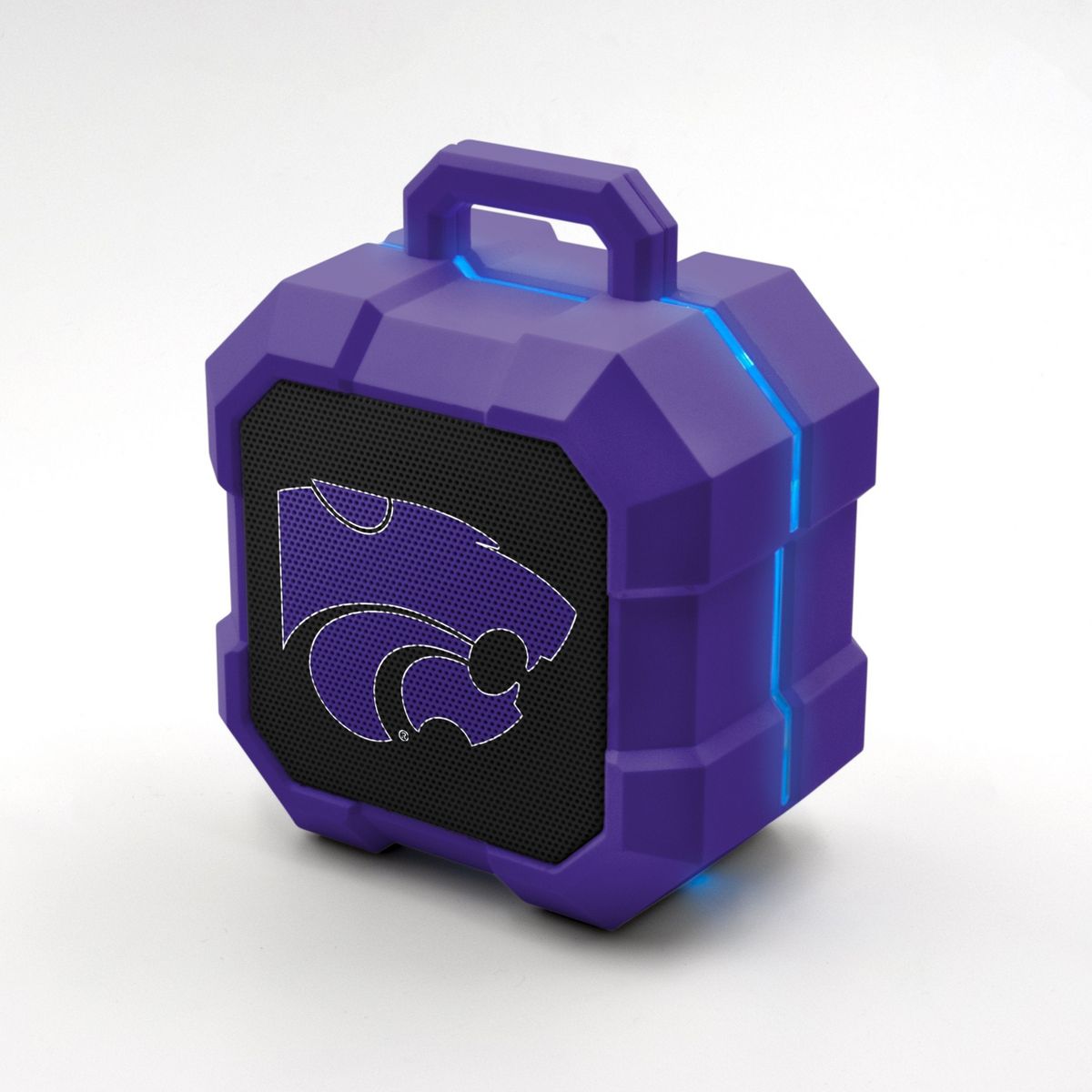 SOAR Collegiate Detroit Red Wings ShockBox LED Wireless Bluetooth Speaker- Louisiana Tech Bulldogs