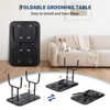 Dog Grooming Table, Foldable Pet Grooming Table for Dogs at Home with Height Adjustable Arms, Noose, Mesh Tray, 330LBS Static Weight Capacity - 4 of 4