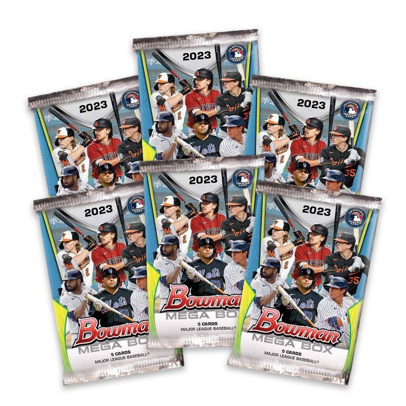 2023 Topps MLB Bowman Baseball Trading Card Mega Box, 3 of 4