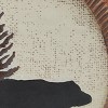 Park Designs Brown Wilderness Trail Bear Salad Plate Set of 4 - 3 of 3
