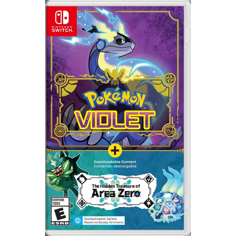 Pokemon Violet + The Hidden Treasure of Area Zero DLC Bundle - Nintendo Switch, 1 of 9