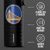 NBA Officially Licensed Golden State Warriors 26 oz Stainless Steel Double Wall Insulated Water Bottle with Chug Lid and Handle - 4 of 4