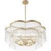 Minka Lavery Azura 28" Wide Heirloom Brass 6-Light Chandelier - 3 of 3
