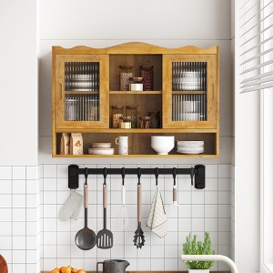 Retro Wall Mounted Cabinet Medicine Cabinet Bathroom Storage Cabinet - ModernLuxe - 1 of 4