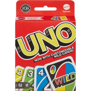 UNO Card Game for Kids, Adults & Family Game Night, Original Game of Matching Colors & Numbers - 1 of 4