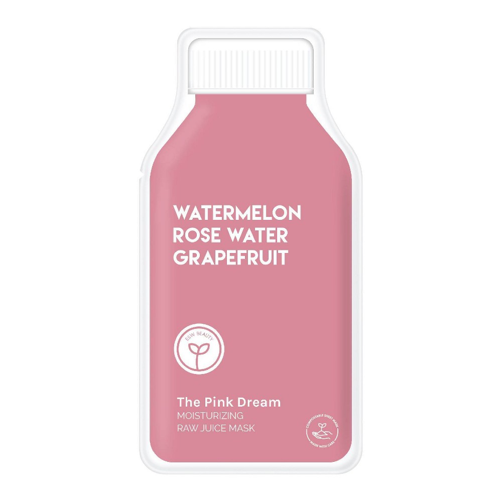 ESW Beauty The Pink Dream Moisturizing Raw Juice Sheet Mask