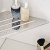 BWE Wall Mount 7.7 in. W x 12 in. D Triangular Bathroom Corner Shelf Shower Shelf Decorative Wall - 3 of 4
