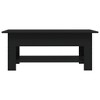 vidaXL Coffee Table Black 40.2 in.x21.7 in.x16.5 in. Engineered Wood - 3 of 4