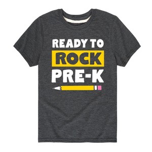 Boys' - Instant Message - Ready to Rock Pre-K Short Sleeve Graphic T-Shirt - 1 of 4