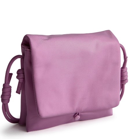 Vera Bradley Women's Nylon Baird Hipster Crossbody Bag Smoky Grape