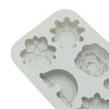 Unique Bargains Candy Mould 6-Cavity Rainbow Cloud Sun Flower Candy Mould Hand Wash 7.2"x4.72"x1.02" 1 Pc - 4 of 4