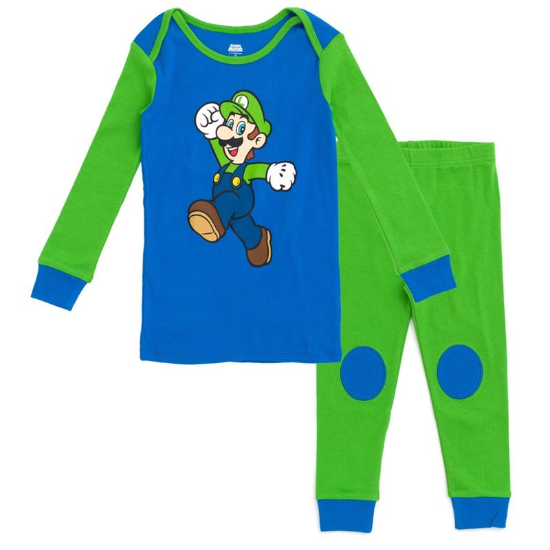 SUPER MARIO Nintendo Sweatshirt and Pants Set Newborn to Toddler, 1 of 8