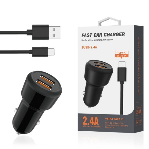 Portable Charger With Built in Cable