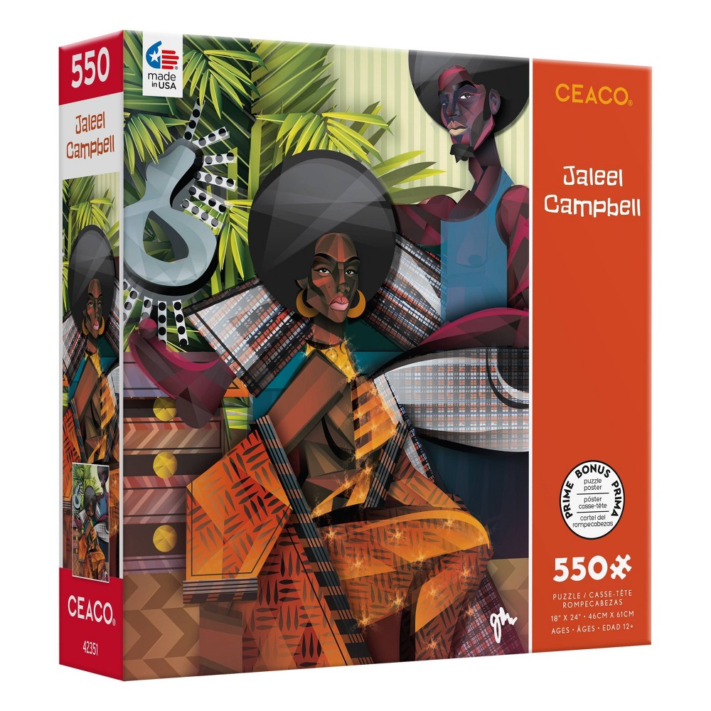 UPC 021081241533 product image for Ceaco Jaleel Campbell: Just a Touch Jigsaw Puzzle - 550pc | upcitemdb.com