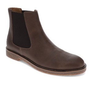 Dockers Mens Novato Dress Casual Slip On Chelsea Boots, Dark Brown, Size 12 - 1 of 4