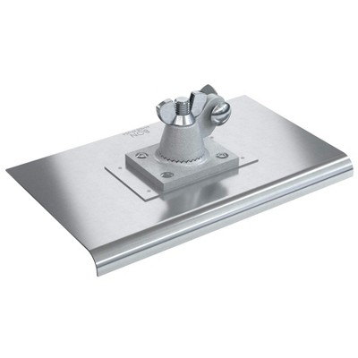 Bon Tool 12-431 Walk Edger - Stainless Steel All Angle 10-inch X 6-inch - 1/2-inch Radius 5/8-inch Lip