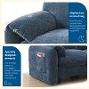 4/6 Seat Modular Sectional Sofa Couch Set, Upholstered Sofa Chair with USB Ports, Phone Holder and 2 Side Pockets -ModernLuxe - 4 of 4