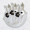 Big Dot of Happiness Law School Grad - Future Lawyer Graduation Party Paper Napkin Holder - Napkin Rings - Set of 24 - 3 of 4
