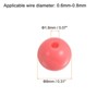 Unique Bargains Loose Craft DIY Earring Necklace Making Acrylic Round Beads 1700 Pcs - 2 of 4