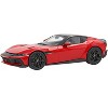 Ferrari 12Cilindri Rosso Corsa Red with Black Top with DISPLAY CASE Limited Edition to 200 pieces 1/18 Model Car by BBR - 2 of 4