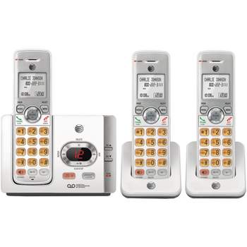 Panasonic KX-TGF350N DECT 6.0 Cordless Phone - Silver, Black 1 x Phone Line  - Speakerphone 