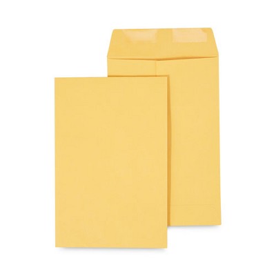 Universal Catalog Envelope, 28 lb Bond Weight Kraft, #1 3/4, Square Flap, Gummed Closure, 6.5 x 9.5, Brown Kraft, 500/Box