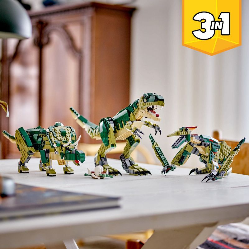 LEGO Creator 3in1 T. rex Dinosaur Toy 31151, 3 of 8
