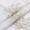 Kate Aurora Floral Embroidered Double Layered Sheer Grommet Curtains - 3 of 4