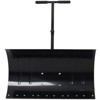 SEVOBAL Snow Shovel with Wheels, Snow Pusher, Cushioned Adjustable Angle Handle Snow Removal Tool 10" Wheels, Black, 29"*47"*16.5" - 2 of 4