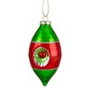 Northlight 4ct Red, Green and Silver Vintage Glass Christmas Ornaments 3.25-Inch (80mm) - 4 of 4