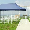 Gulches 10x20 Pop Up Canopy Tent with 6 Sidewalls, Heavy Duty UV & Waterproof Protection, 3 Height Adjustable for Weddings & Events, Navy - 4 of 4