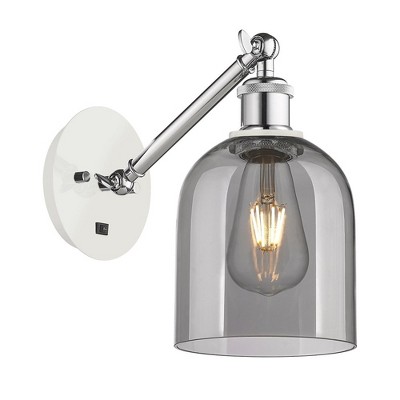 Bella - 1 Light Arm Adjusts Up and Down Wall Sconce In Industrial Style-9.5 Inches Tall and 5.5 Inches Wide