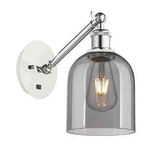 Bella - 1 Light Arm Adjusts Up and Down Wall Sconce In Industrial Style-9.5 Inches Tall and 5.5 Inches Wide - 1 of 1